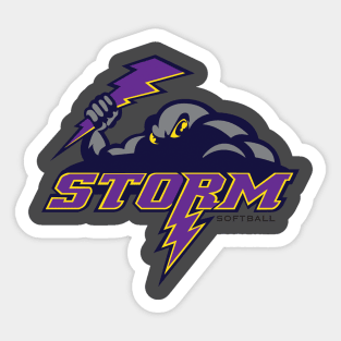 Storm Softball Sticker